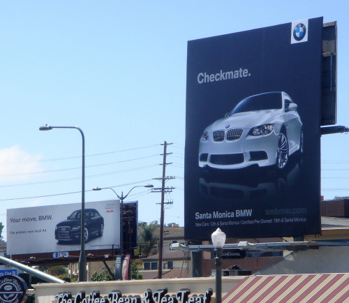Audi got owned. :) Car-ad-wars via Will’s blog