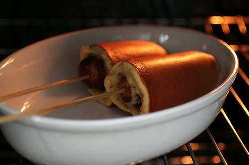 Chocolate Chip Pancake And Sausage On-A-Stick (via flickr)