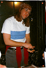 A particularly endearing photo of David Foster Wallace.