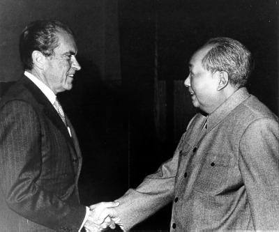 Definitely not a picture of Nixon shaking hands with Mao